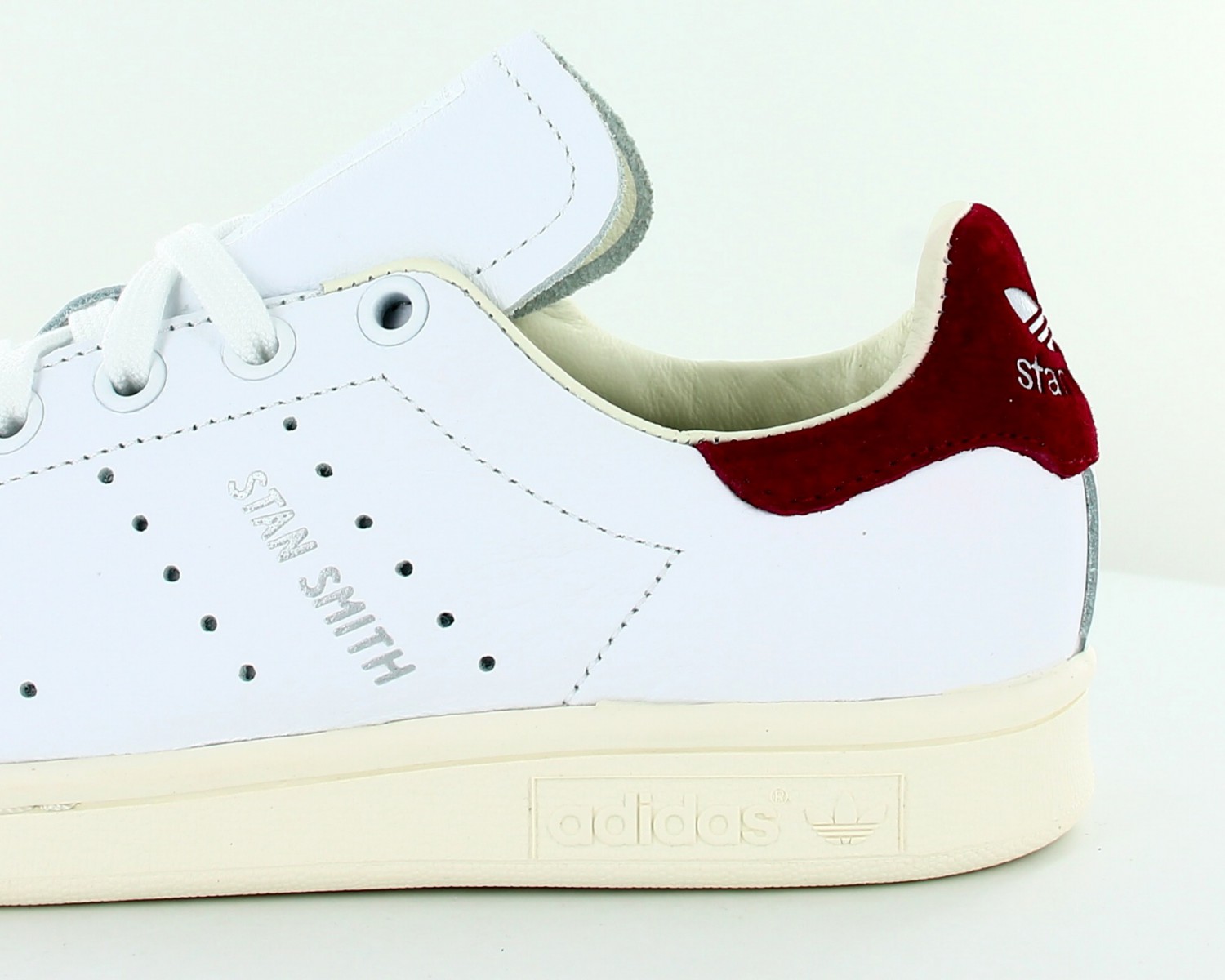 adidas stan smith 2 Bordeaux homme