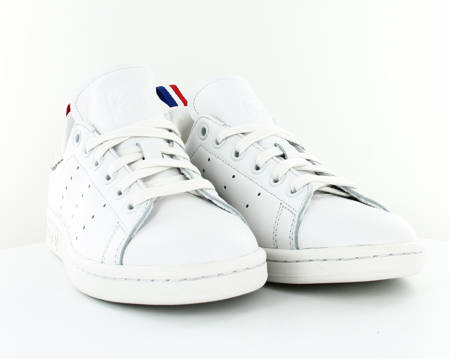 stan smith blanche et rouge homme