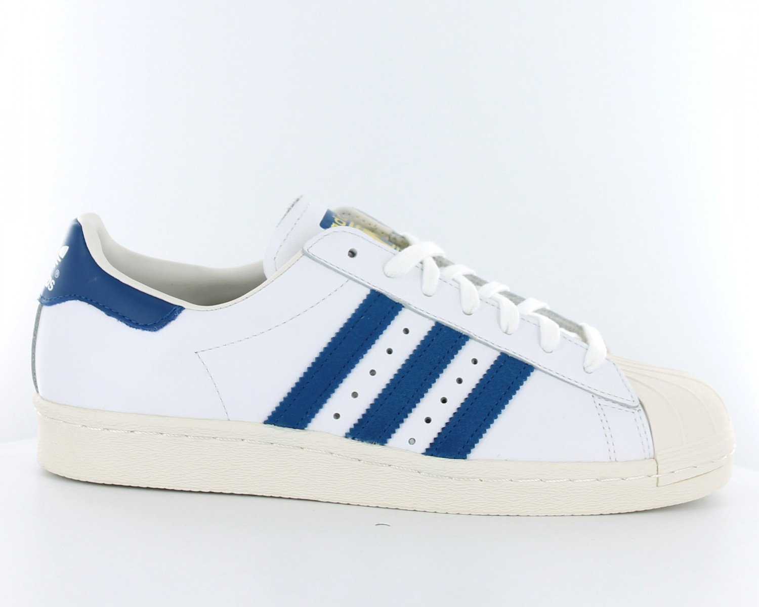 Adidas Superstar 80s BLANC BLEU G61068