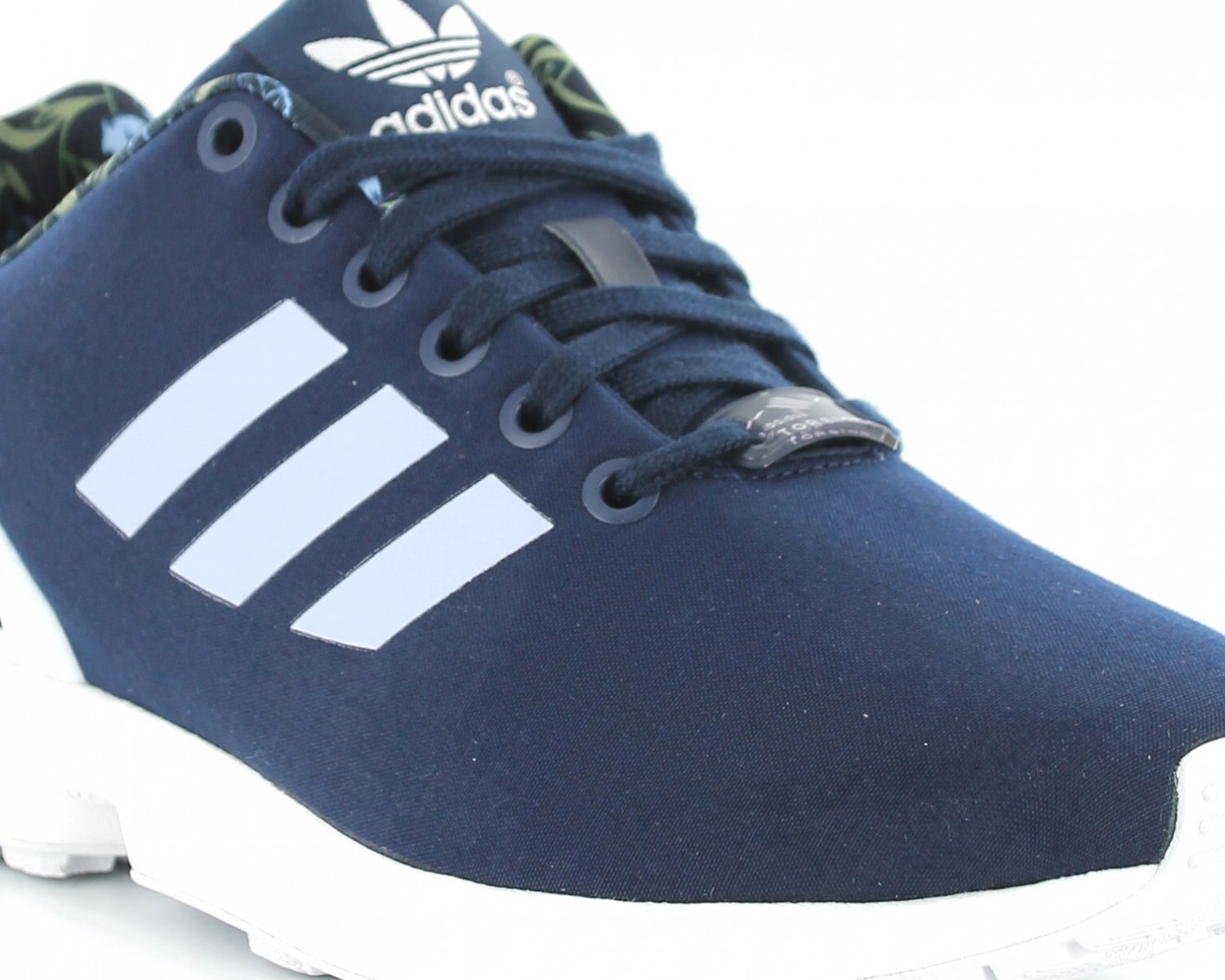 zx flux bleu marine homme