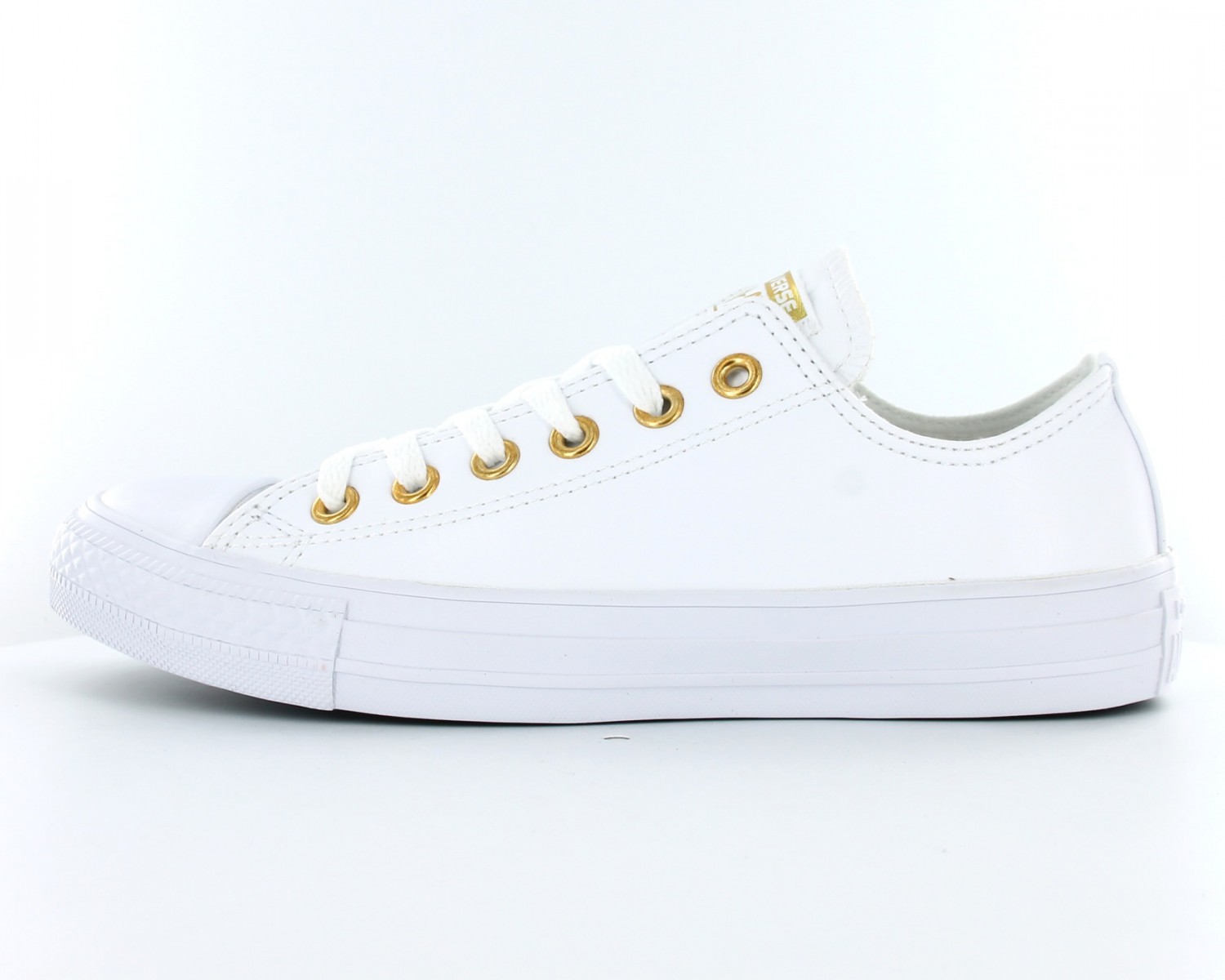 converse all star blanche et or