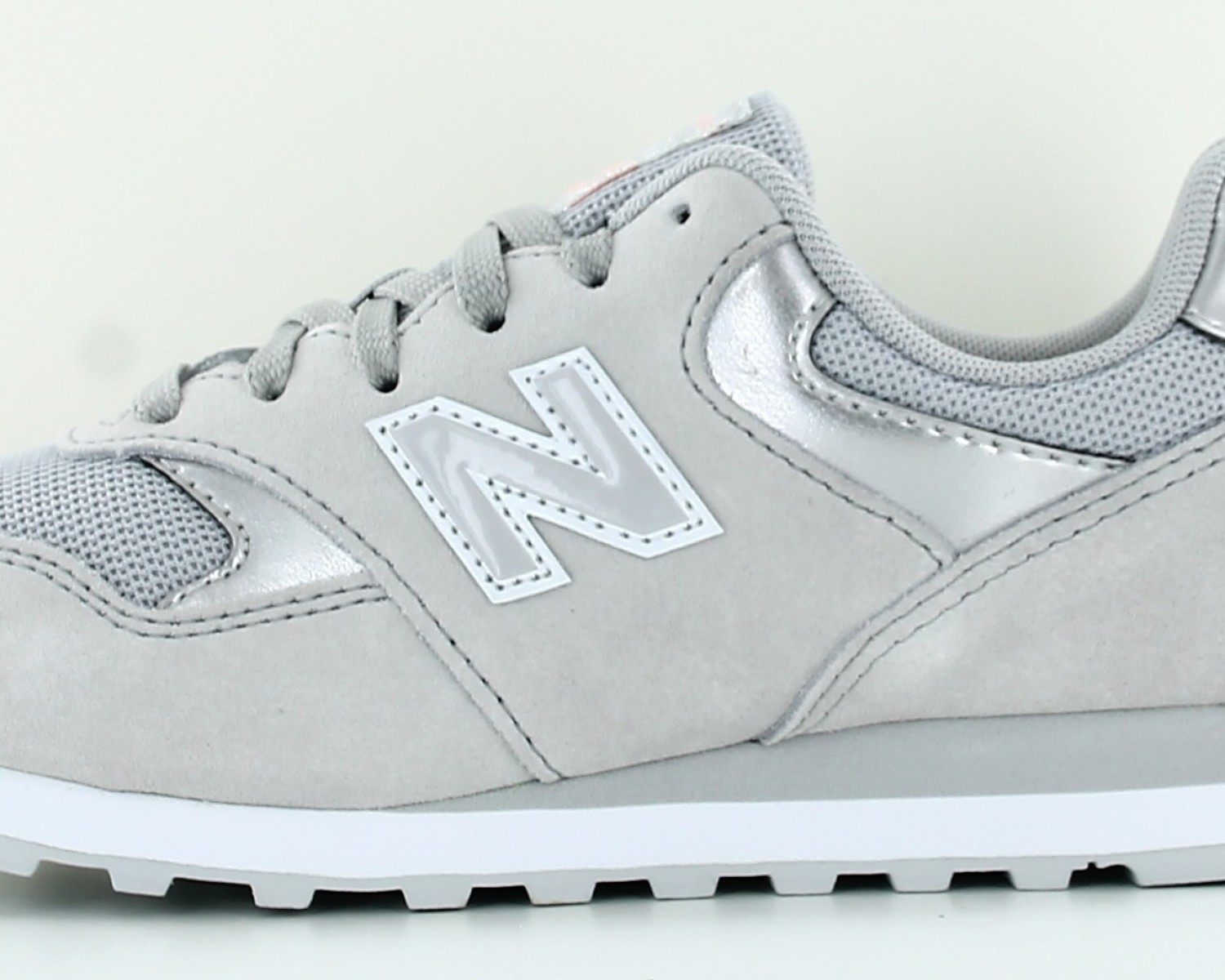 New Balance 393 femme Gris argent