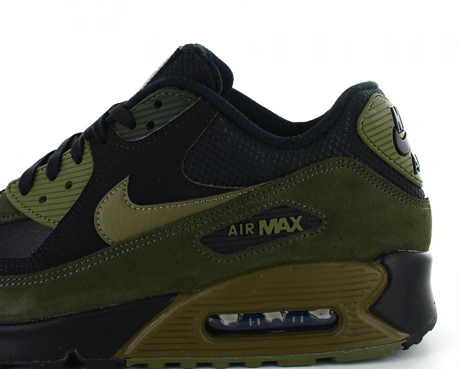 Radar Instalar en pc Talla Nike Air max 90 cuir homme Noir-kaki-kaki 302519-014