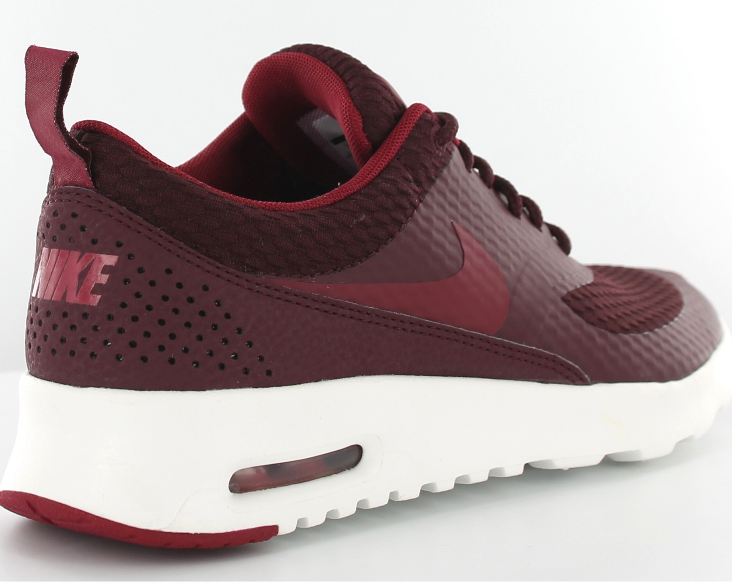 Magistraat lettergreep verlamming Nike Air max thea textile 2016 Bordeaux-rouge