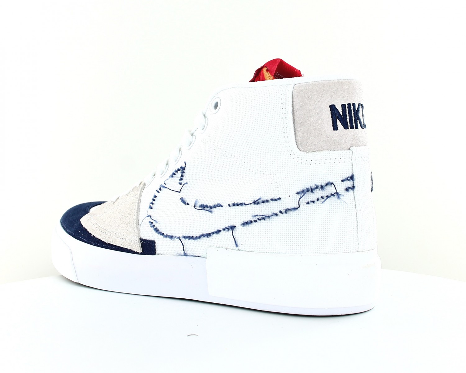 nike blazer mid bleu