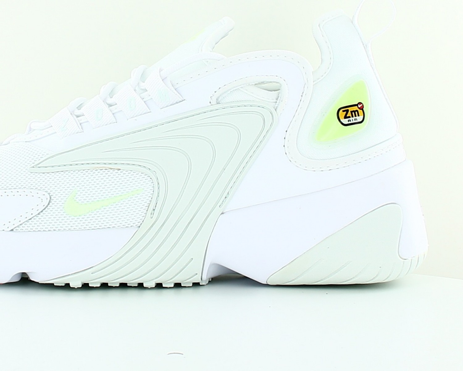 Nike Zoom 2K Femme Blanc blanc casse vert volt AO0354 104