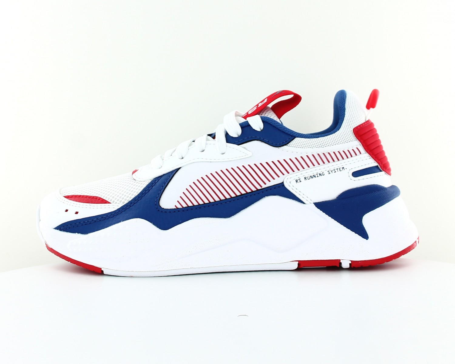 Puma Rsx mu jr Blanc rouge bleu 370644 03