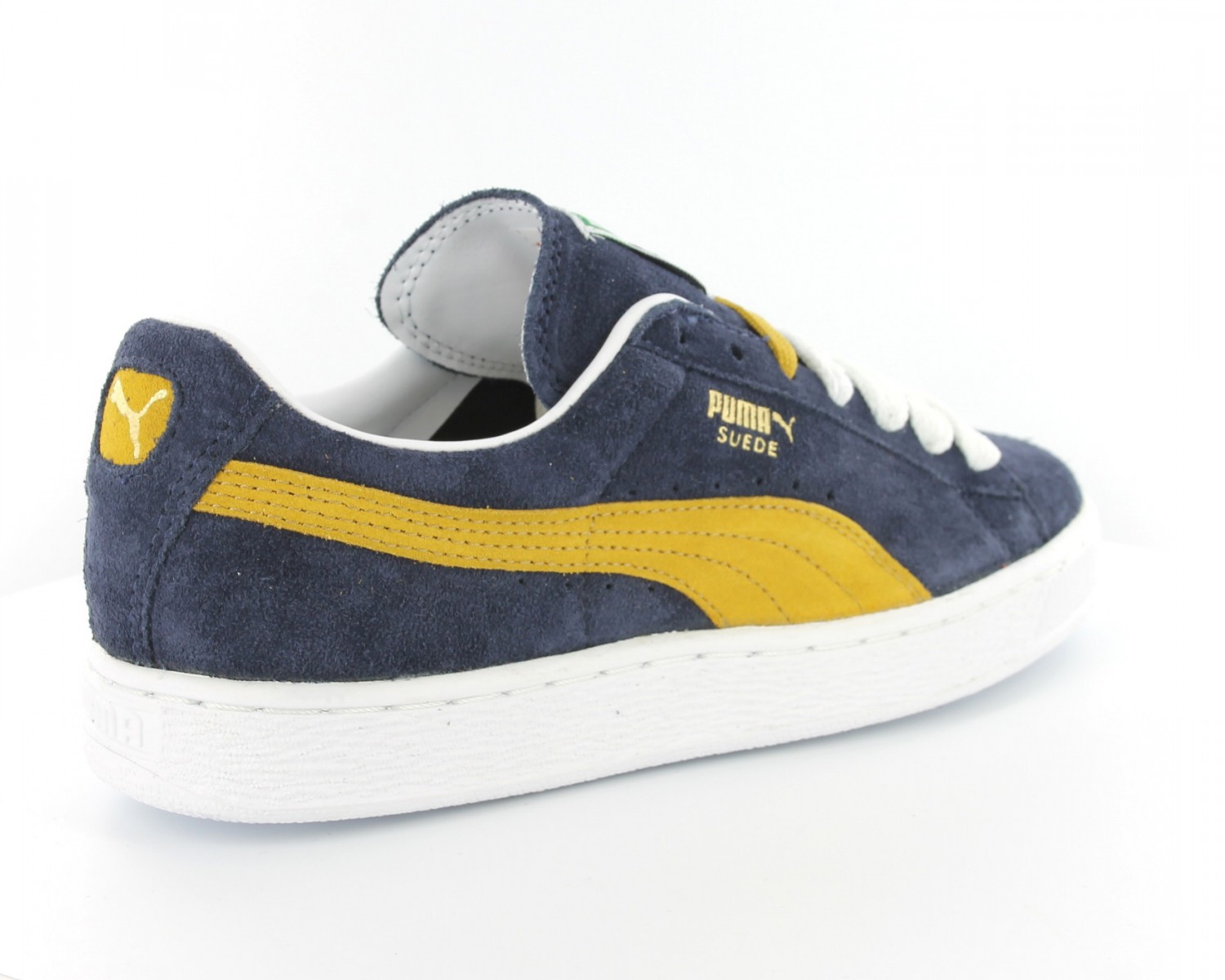 puma suede jaune