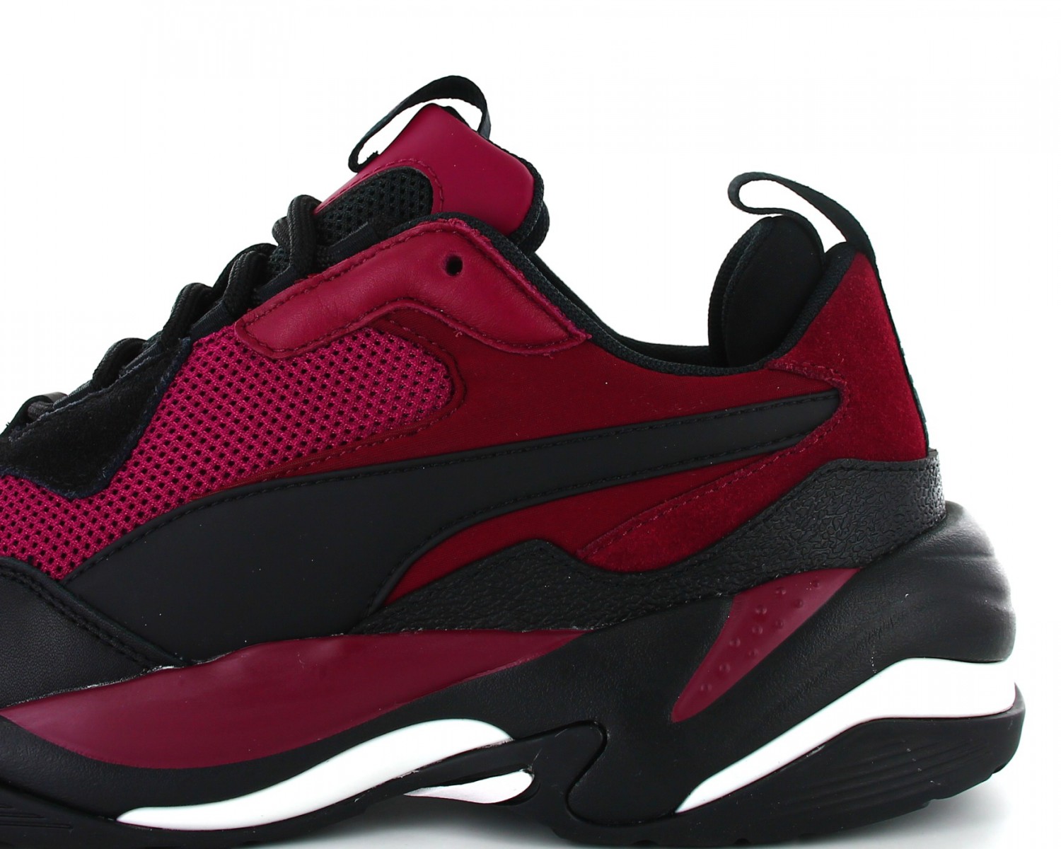 Puma thunder shop spectra femme rouge