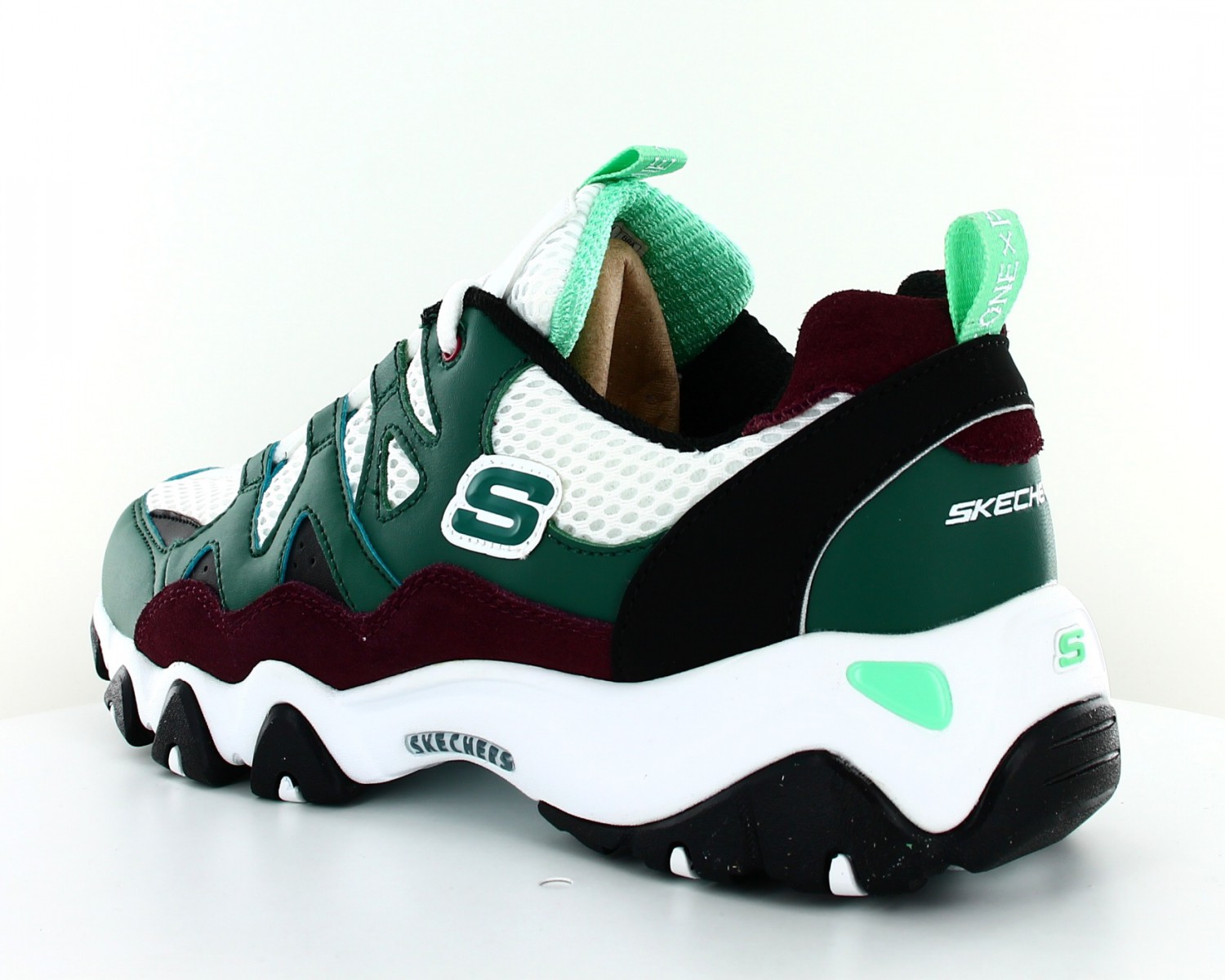 skechers d'lites 2 verte