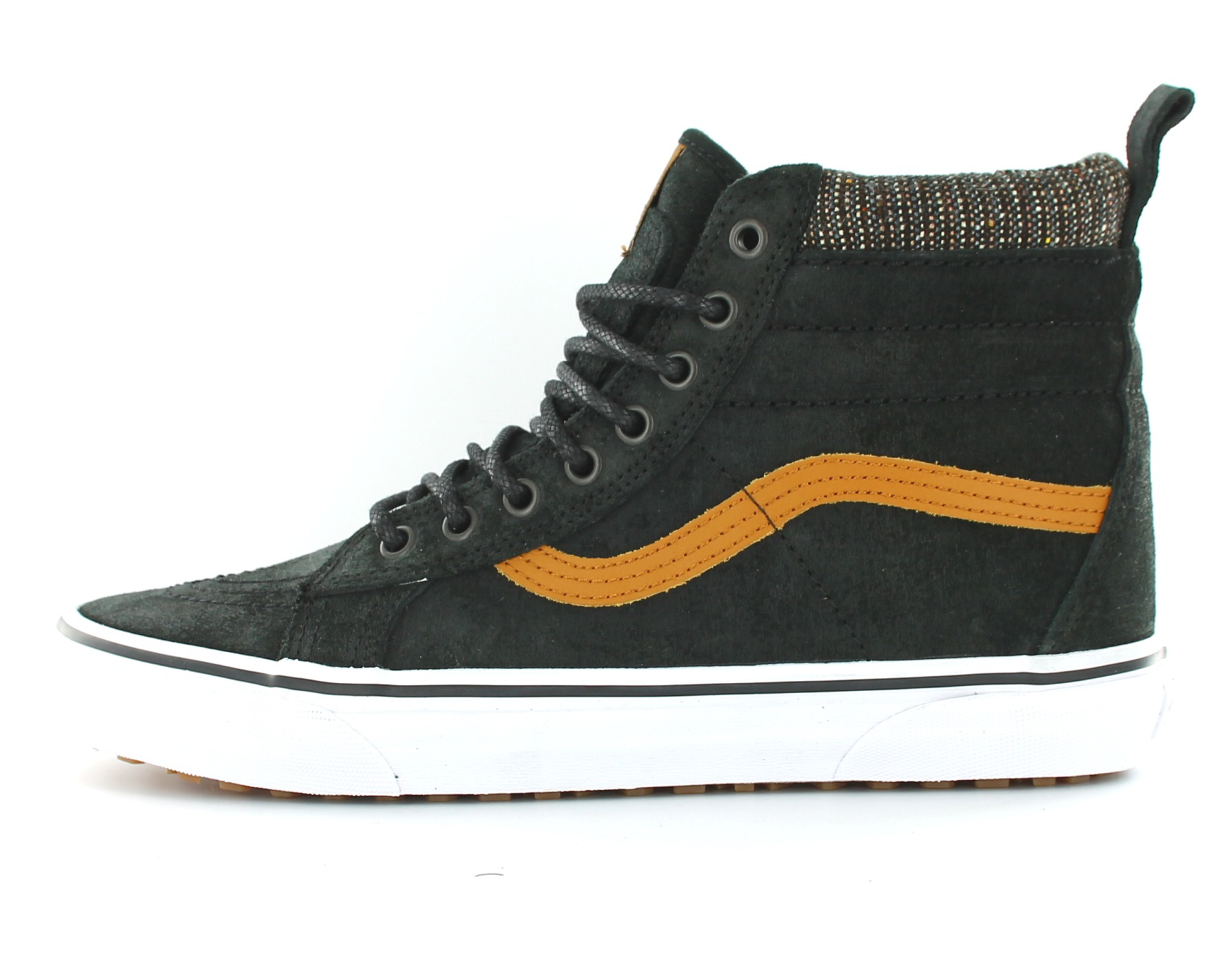 vans sk8 hi mte black tweed