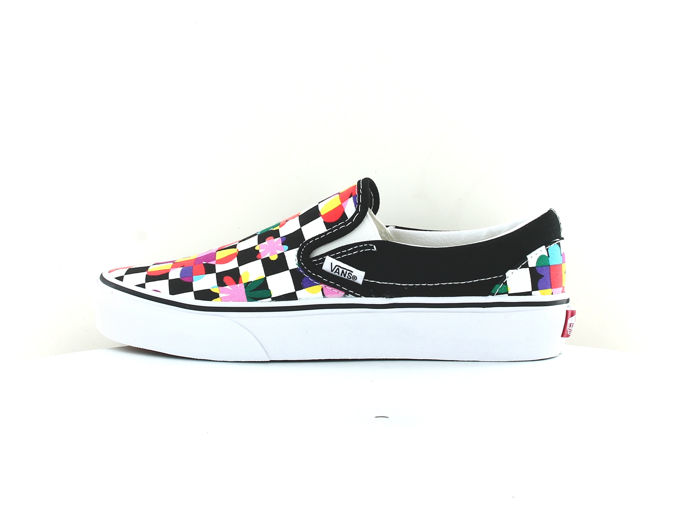 vans classic slip on multicolor