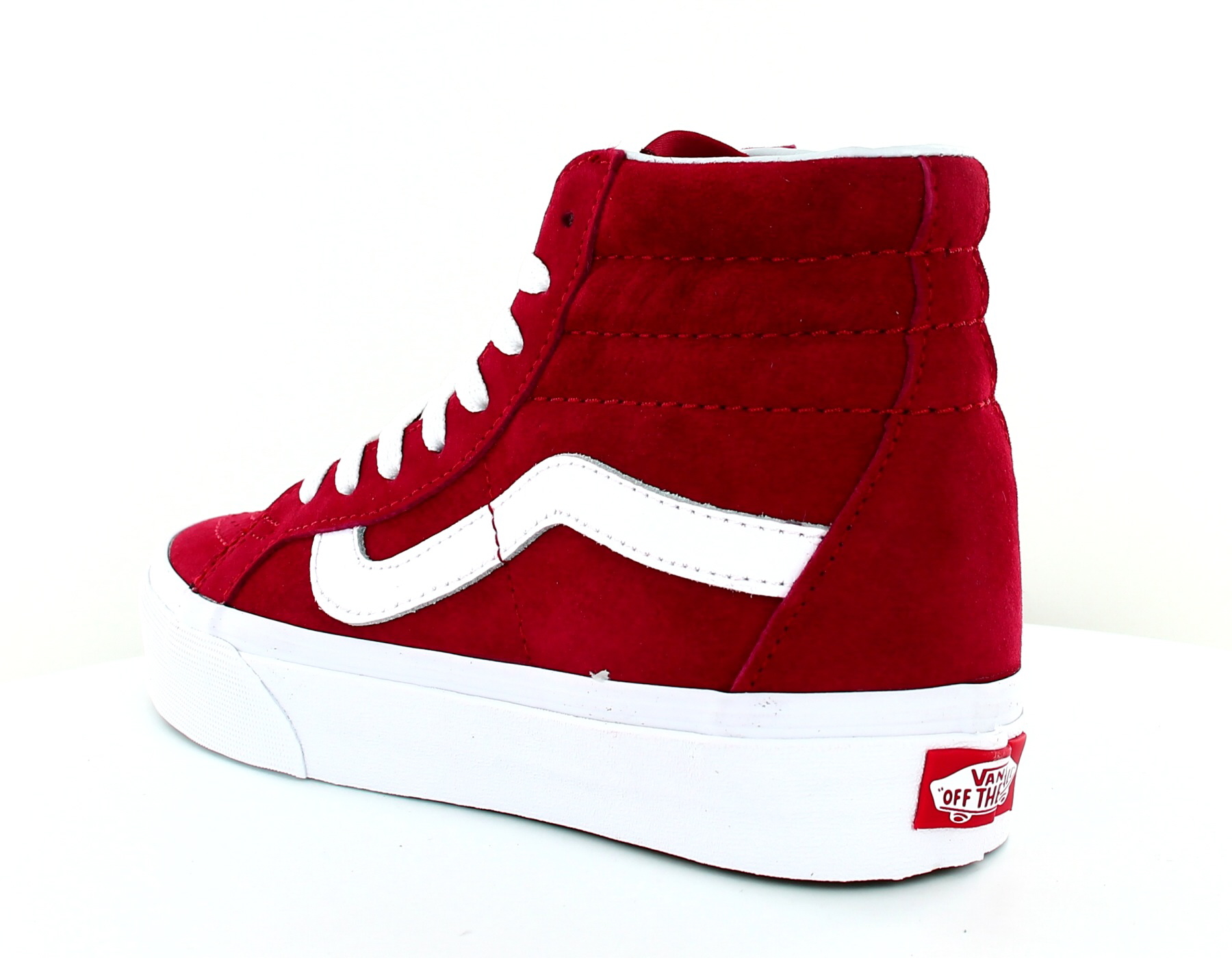 sk8 hi rouge